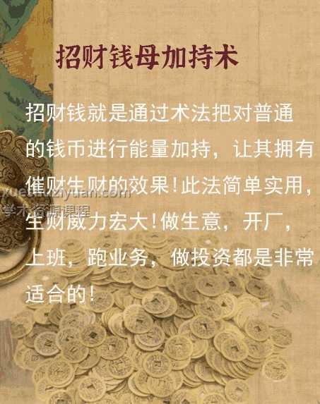 招财钱母加持术录音+文档插图 招财钱母加持术录音+文档插图