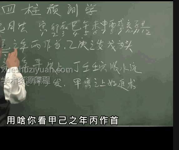 秋水《四柱基础》视频课程插图 秋水《四柱基础》视频课程插图