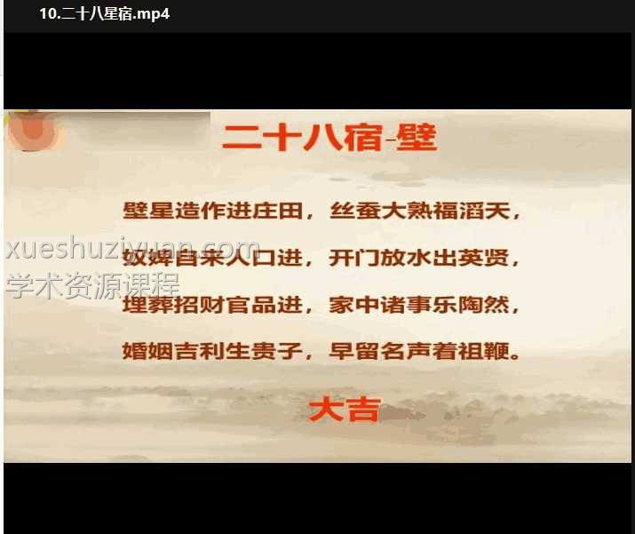 郭福星吉祥择日高级研修班15集视频课程插图 郭福星吉祥择日高级研修班15集视频课程插图