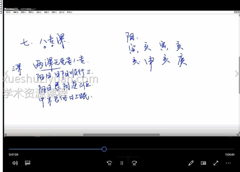 腾云道人九宗门 大六壬入门6集视频课程插图1 腾云道人九宗门 大六壬入门6集视频课程插图1
