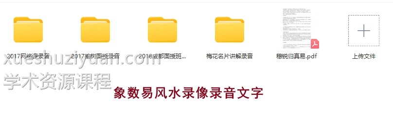 穆锐象数易风水视频录音文字插图