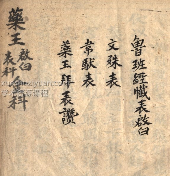 灵宝鲁班表PDF插图1 灵宝鲁班表PDF插图1