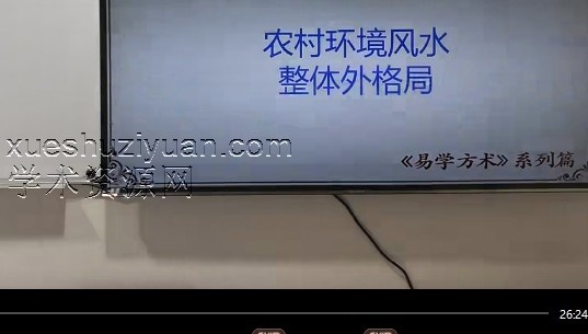 仁易堂 黄俊仁《易学方术》之道家秘传风水3集视频插图 仁易堂 黄俊仁《易学方术》之道家秘传风水3集视频插图