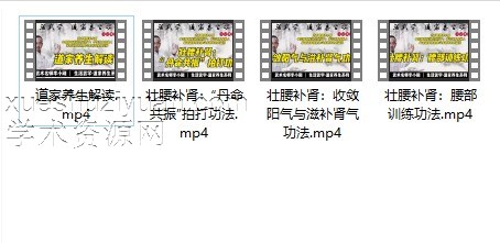 李小刚道家养生壮腰补肾功法插图