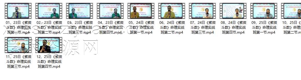 94期-姚东升老师主讲《紫微斗数》命理实战班-12集插图 94期-姚东升老师主讲《紫微斗数》命理实战班-12集插图