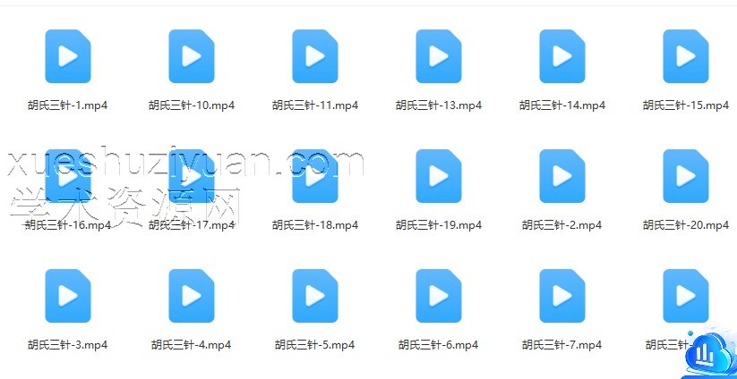胡氏三针–胡贺杰18集视频插图 胡氏三针–胡贺杰18集视频插图