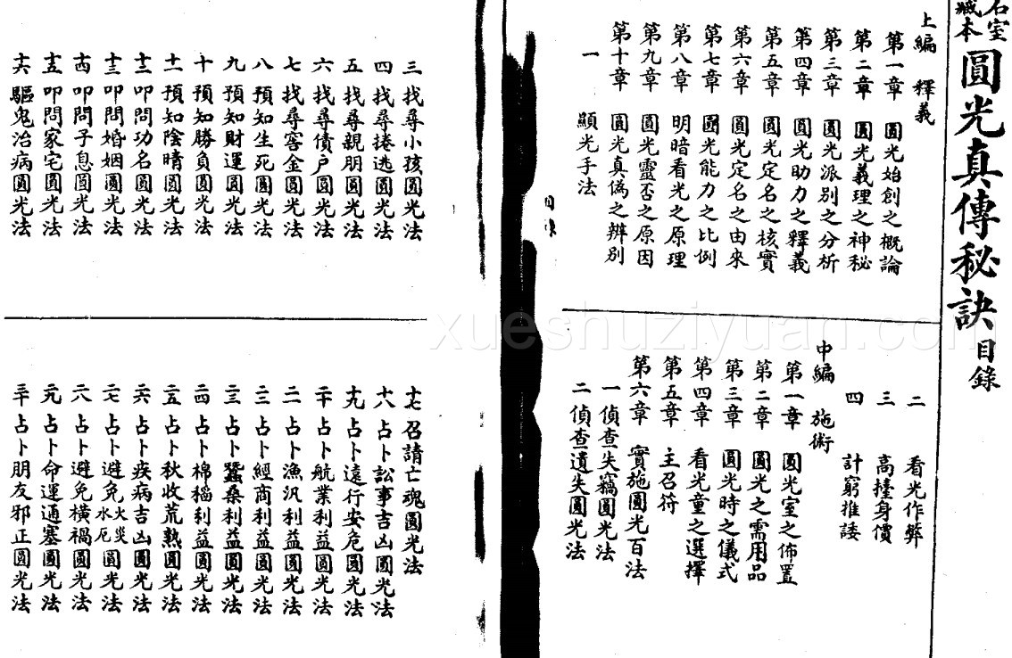 圆光真传秘诀40P插图 圆光真传秘诀40P插图