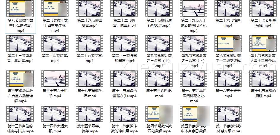 【紫微斗数】专业术语解读篇31集插图 【紫微斗数】专业术语解读篇31集插图