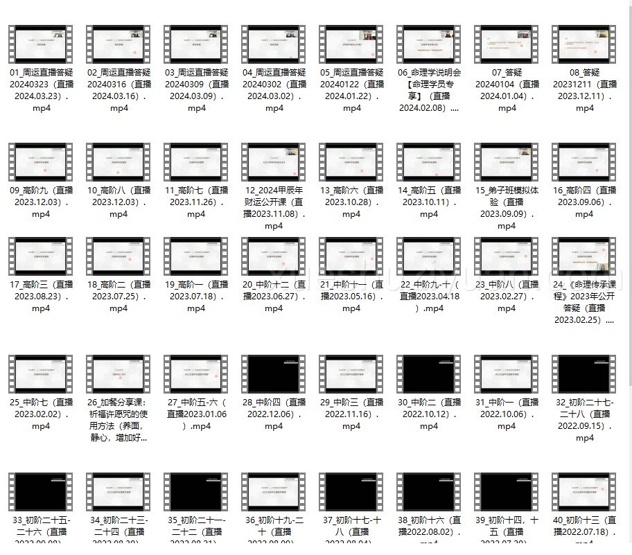 凡焱七政四余天机弟子班52视频课程插图 凡焱七政四余天机弟子班52视频课程插图