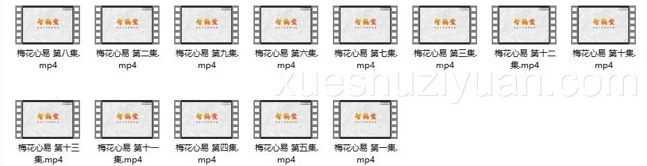 田至鹤梅花心易13集视频插图 田至鹤梅花心易13集视频插图