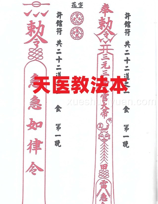 天医教法本 六壬符书PDF插图 天医教法本 六壬符书PDF插图